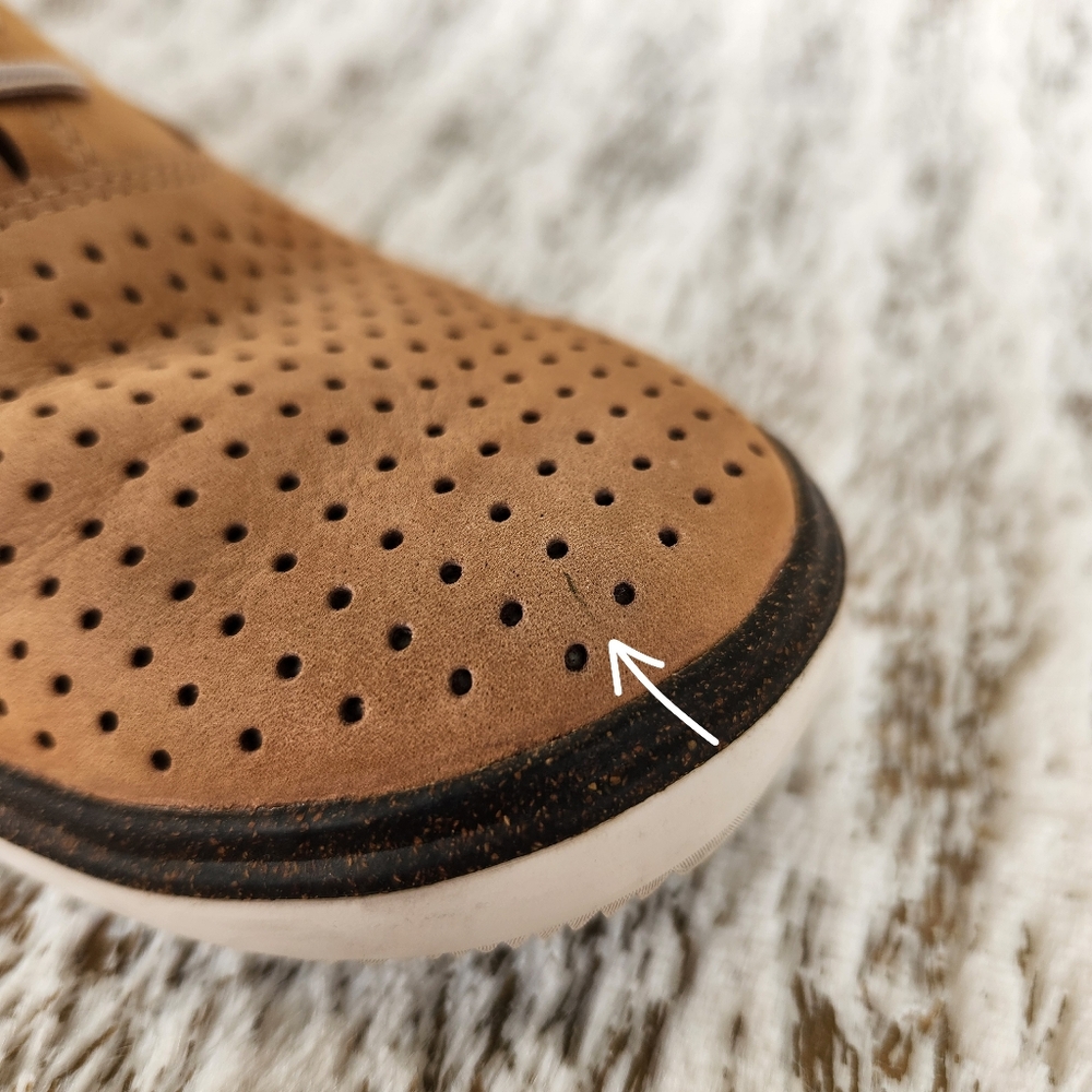 Merrell "Around Town Lace Air" Lace-Up Comfort Cork Shoes Tan | Women’s Size 7 - Picture 11 of 13